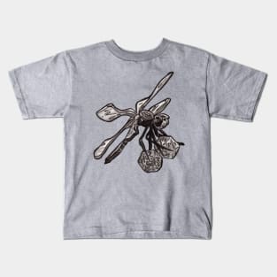 Dungeons and Dragonflies Kids T-Shirt